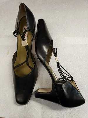 Brooklyn -- Women's 3" Cross Strap Pump -- Overstock -- Black