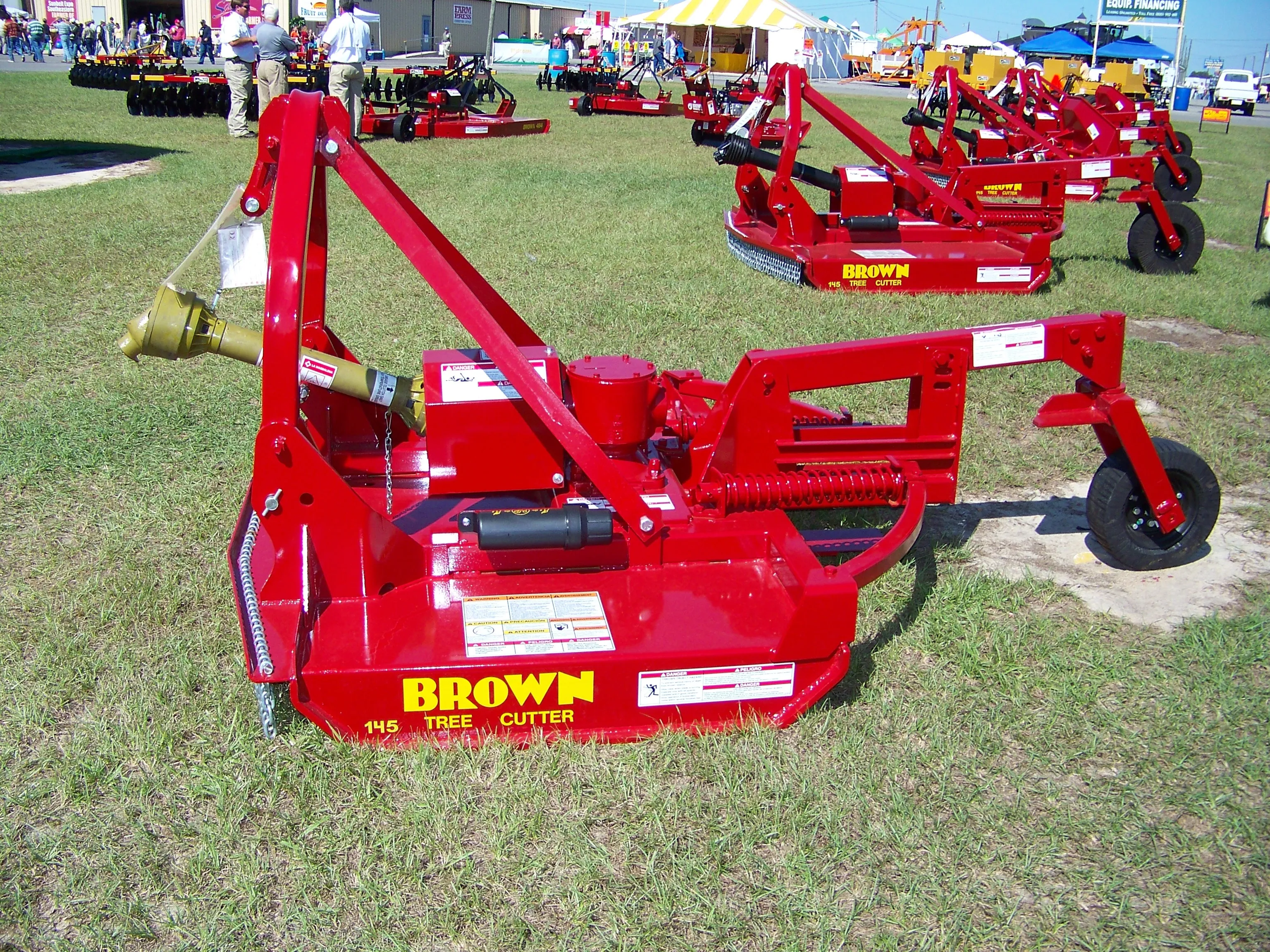 Brown 5' & 6' Tree Cutter  540 & 1000 RPM |165HP & 240HP Gear Box | 60-100HP For Tractor