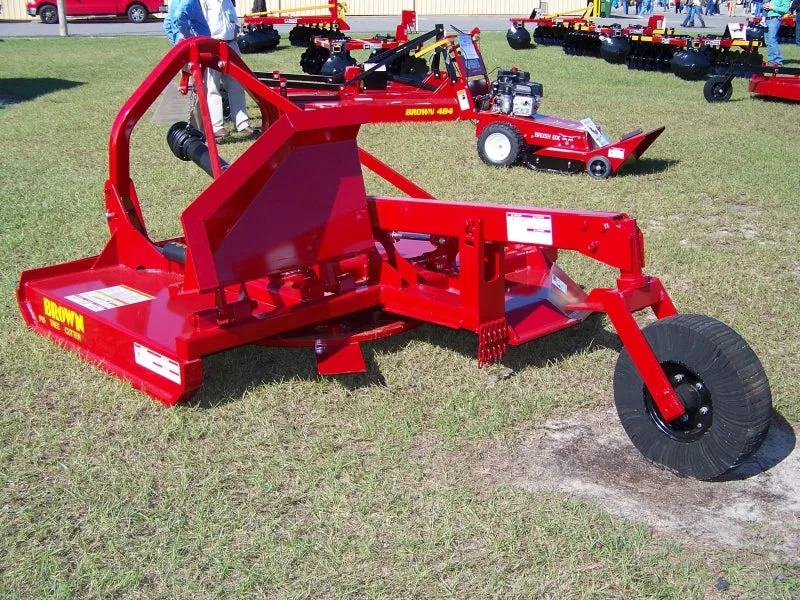 Brown 5' & 6' Tree Cutter  540 & 1000 RPM |165HP & 240HP Gear Box | 60-100HP For Tractor