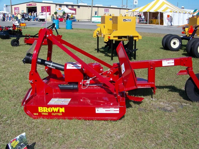 Brown 5' & 6' Tree Cutter  540 & 1000 RPM |165HP & 240HP Gear Box | 60-100HP For Tractor