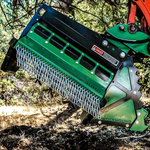 Brush-Hound 30EX Heavy Duty Flail Brush Mower Shredder | 30" Cutting Width For Excavator