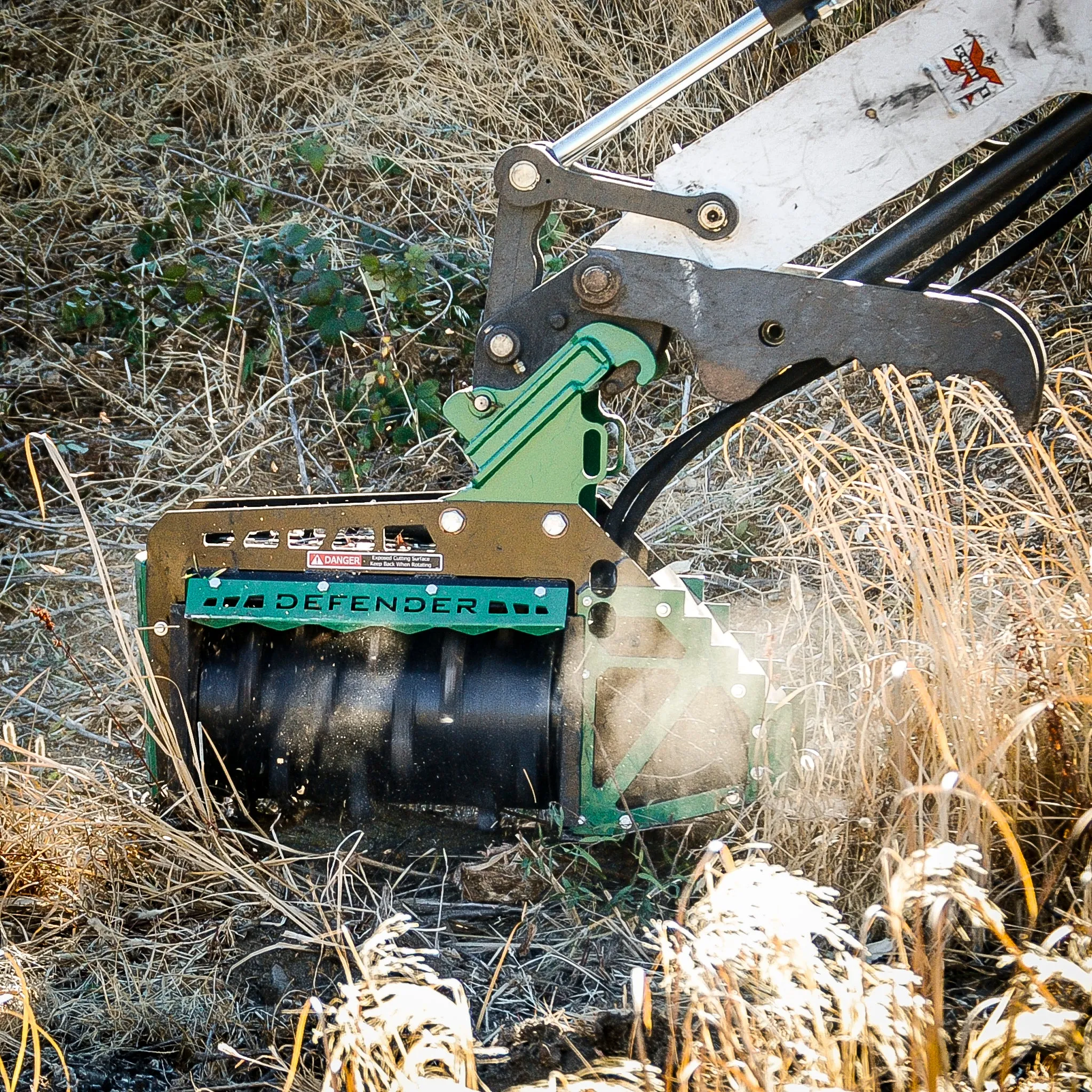 Brush-Hound FX26 Forestry Defender Mulcher | 26" Cutting Width For Excavator