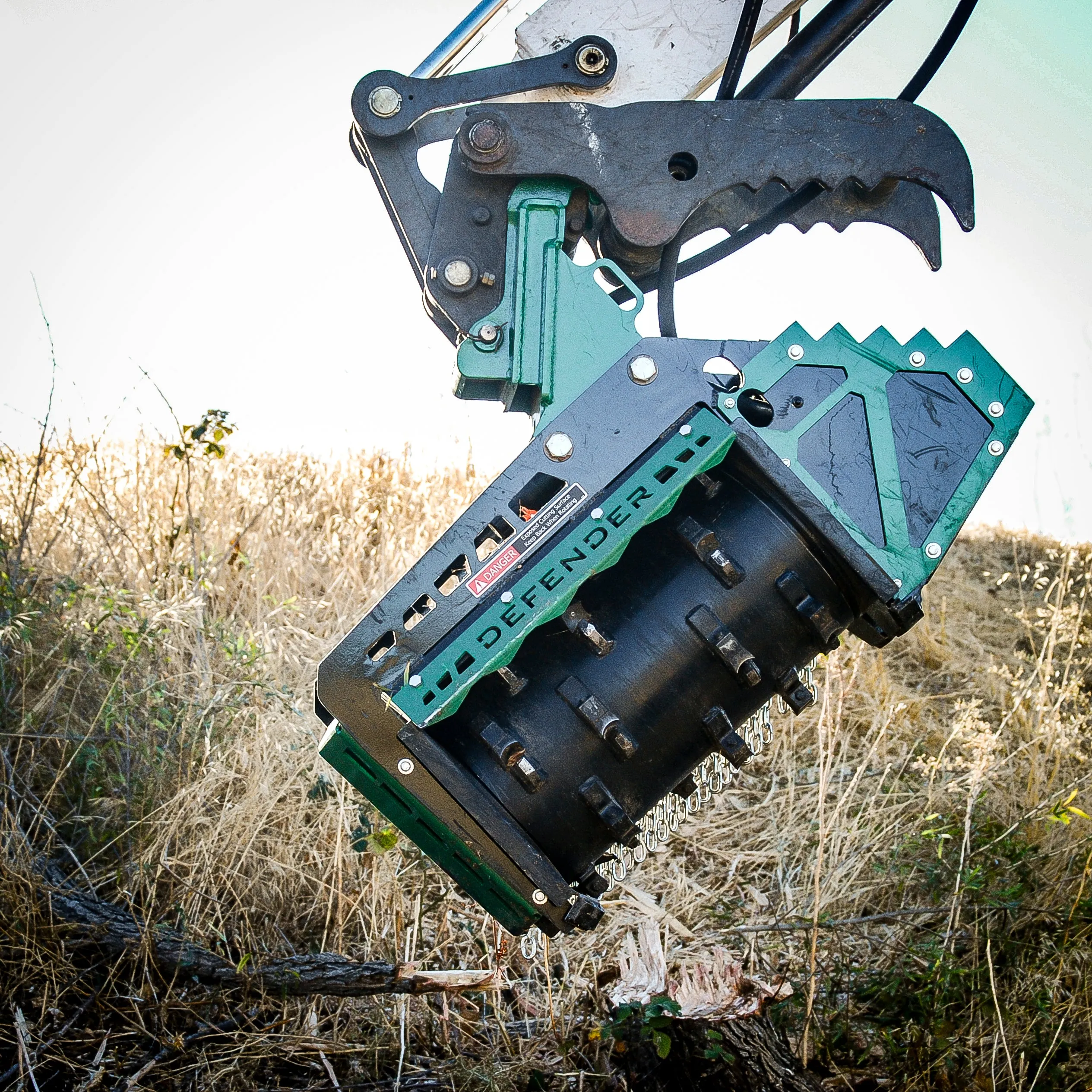 Brush-Hound FX26 Forestry Defender Mulcher | 26" Cutting Width For Excavator