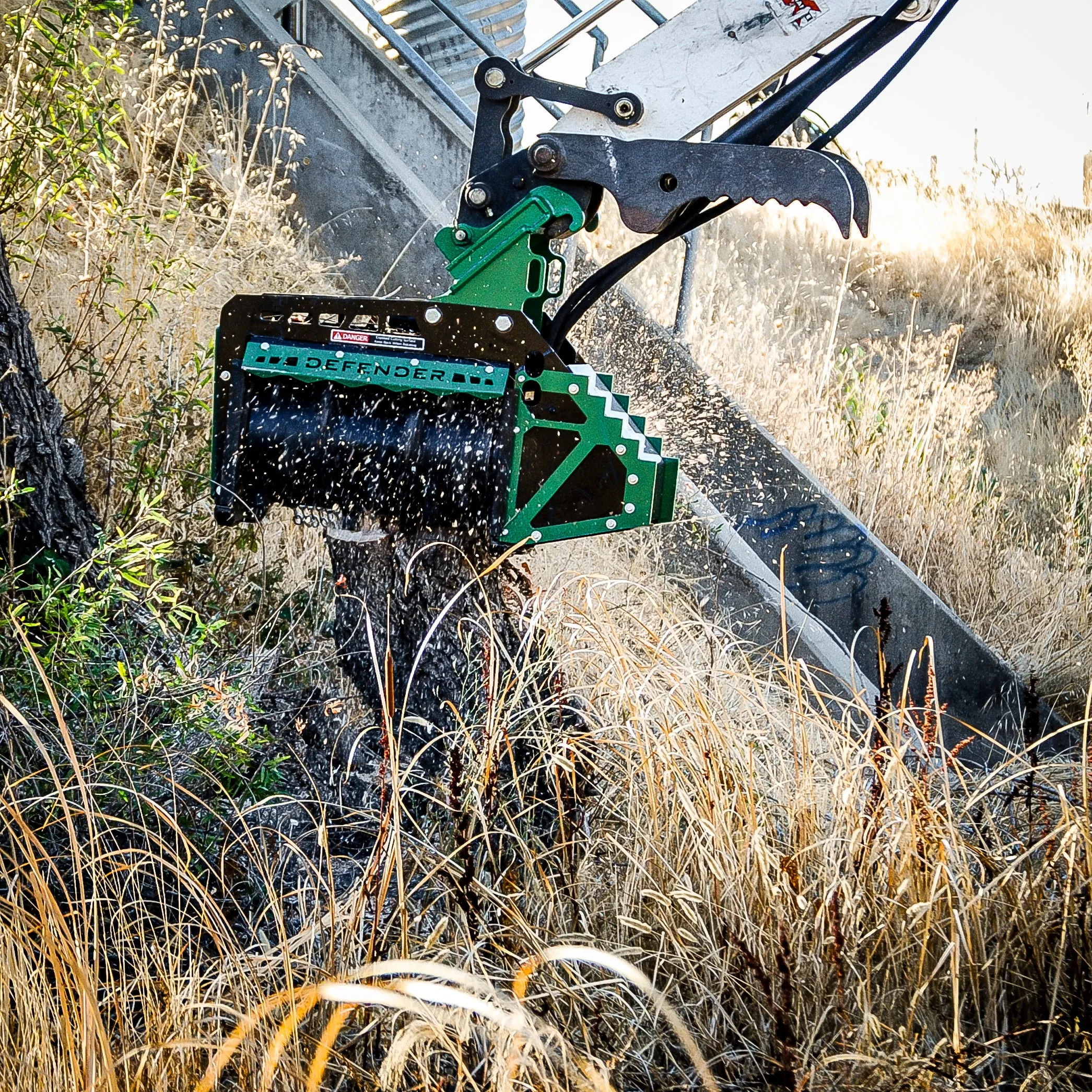 Brush-Hound FX26 Forestry Defender Mulcher | 26" Cutting Width For Excavator