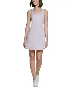 CALVIN KLEIN PERFORMANCE Womens Side-Pocket Exercise Dress Pink Size M MSRP $80
