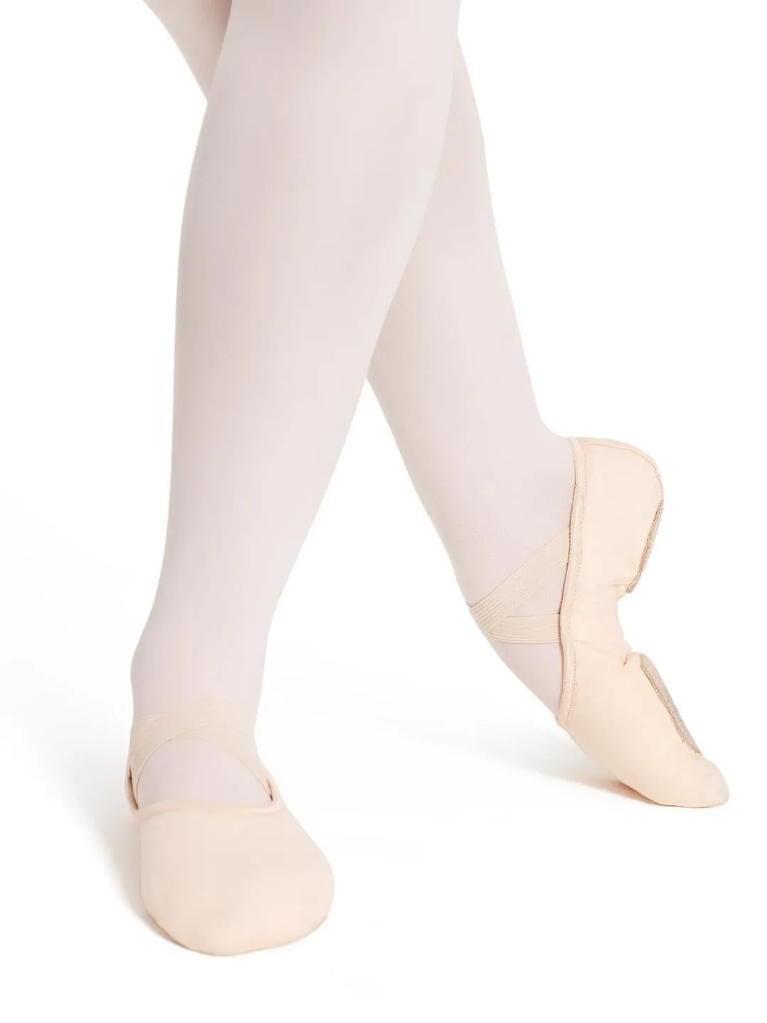 Capezio Adult Hanami Light Pink Canvas Split Sole Ballet Shoe 2037W