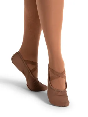 Capezio Adult Hanami Skin Tones Canvas Split Sole Ballet Shoe 2037W