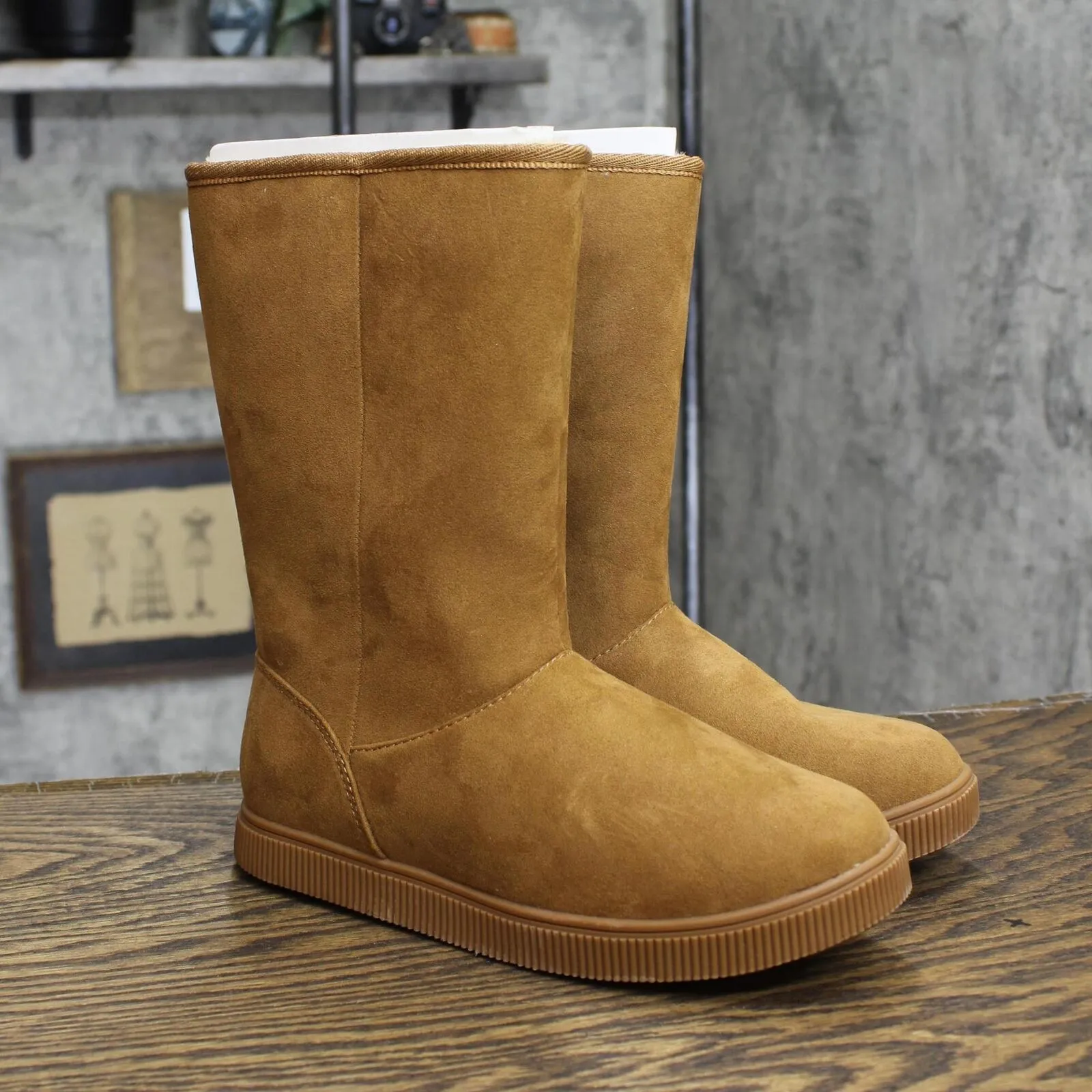Cat & Jack Girls Natalia Shearling Style Boots 88435465