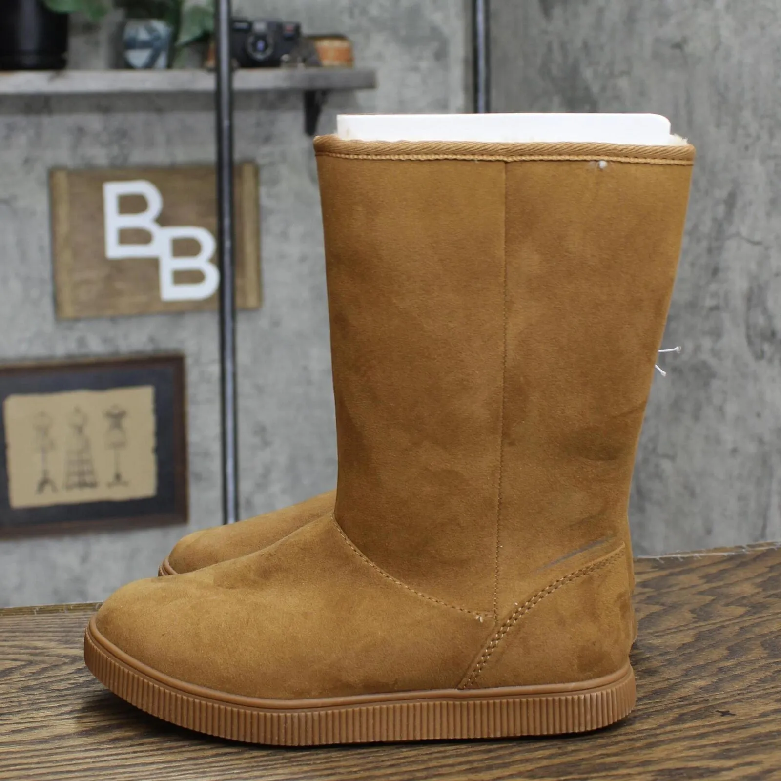 Cat & Jack Girls Natalia Shearling Style Boots 88435465