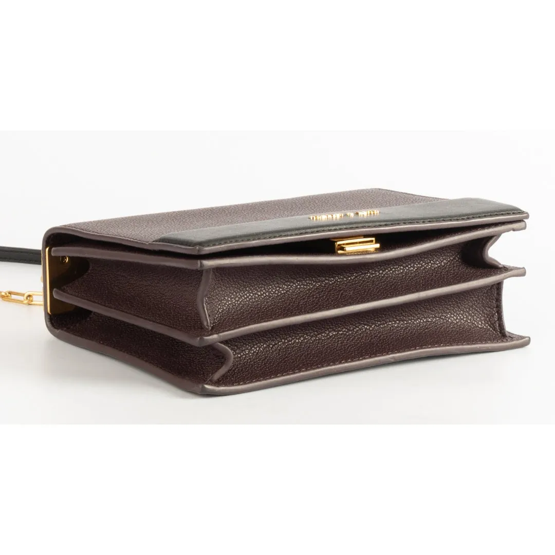 Charles & Keith Contrast Detail Boxy Crossbody Bag