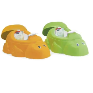 Chicco Duck Shape Anatomical Potty Assorted Green/Orange Age- 6 months & Above