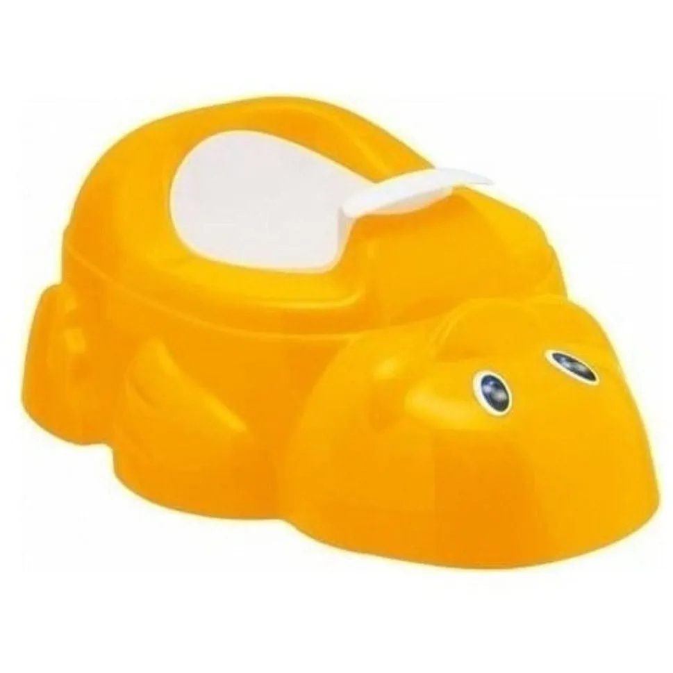 Chicco Duck Shape Anatomical Potty Assorted Green/Orange Age- 6 months & Above