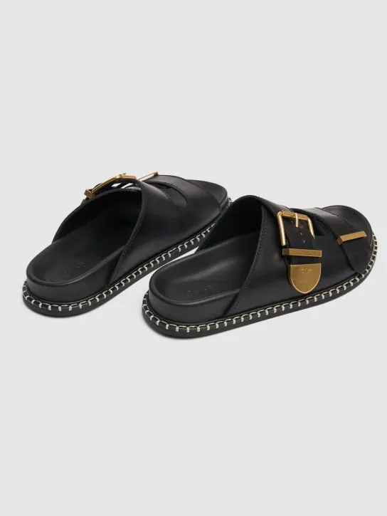 Chloé   25mm Rebecca leather sandals 