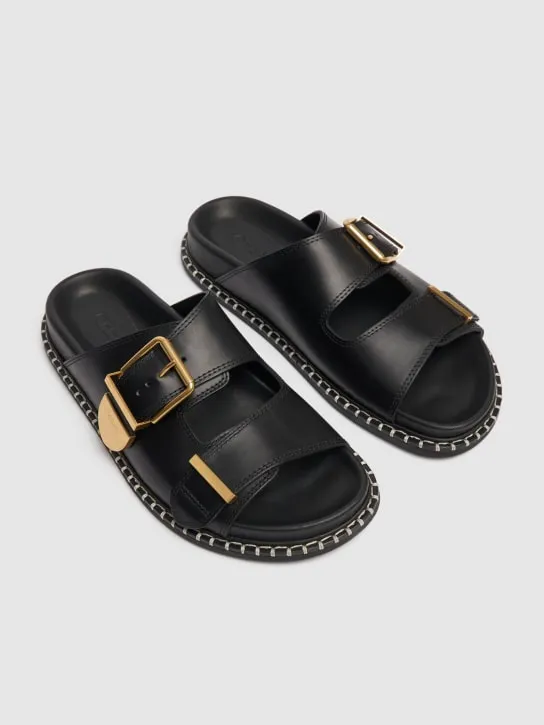 Chloé   25mm Rebecca leather sandals 