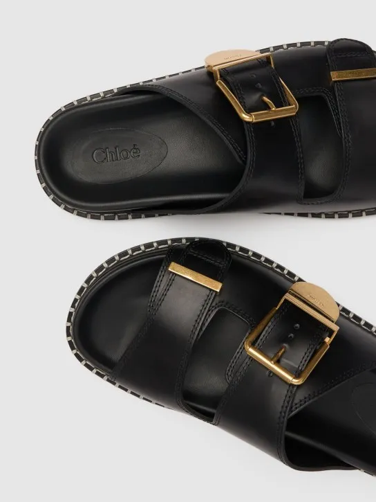 Chloé   25mm Rebecca leather sandals 