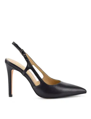 Cipriani Stiletto Pump - Black Leather