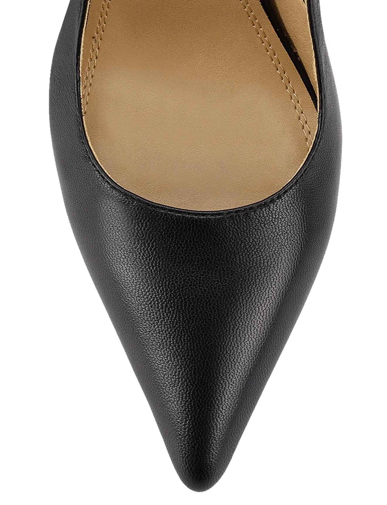 Cipriani Stiletto Pump - Black Leather