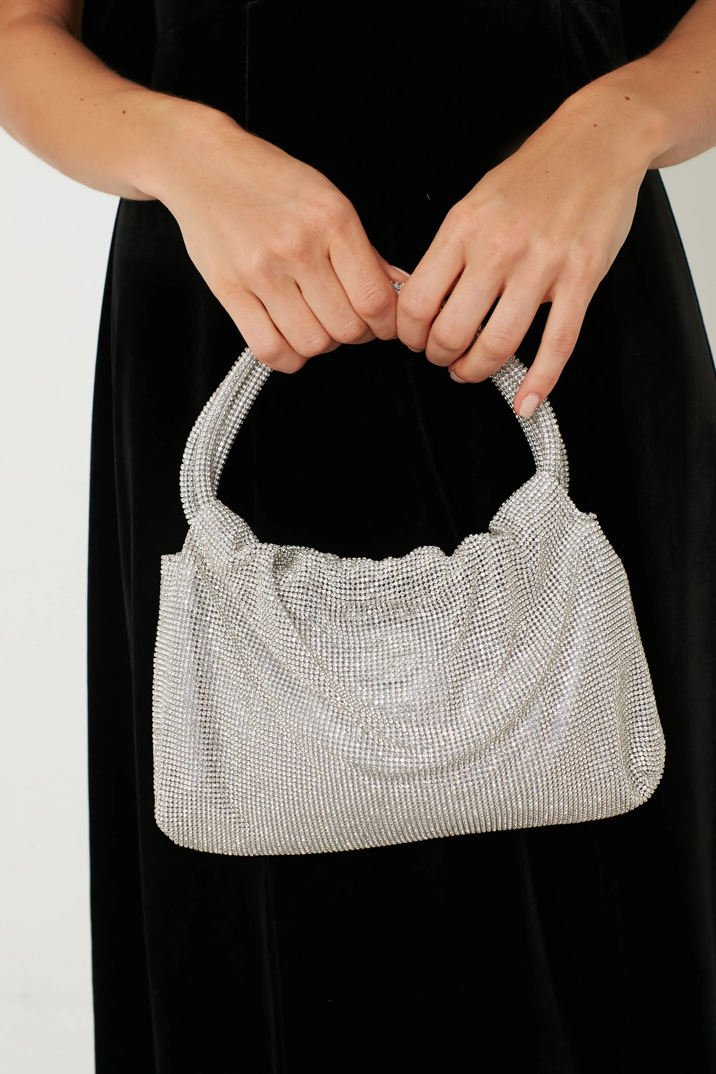 Clear Ellerie Crystal Mini Bag