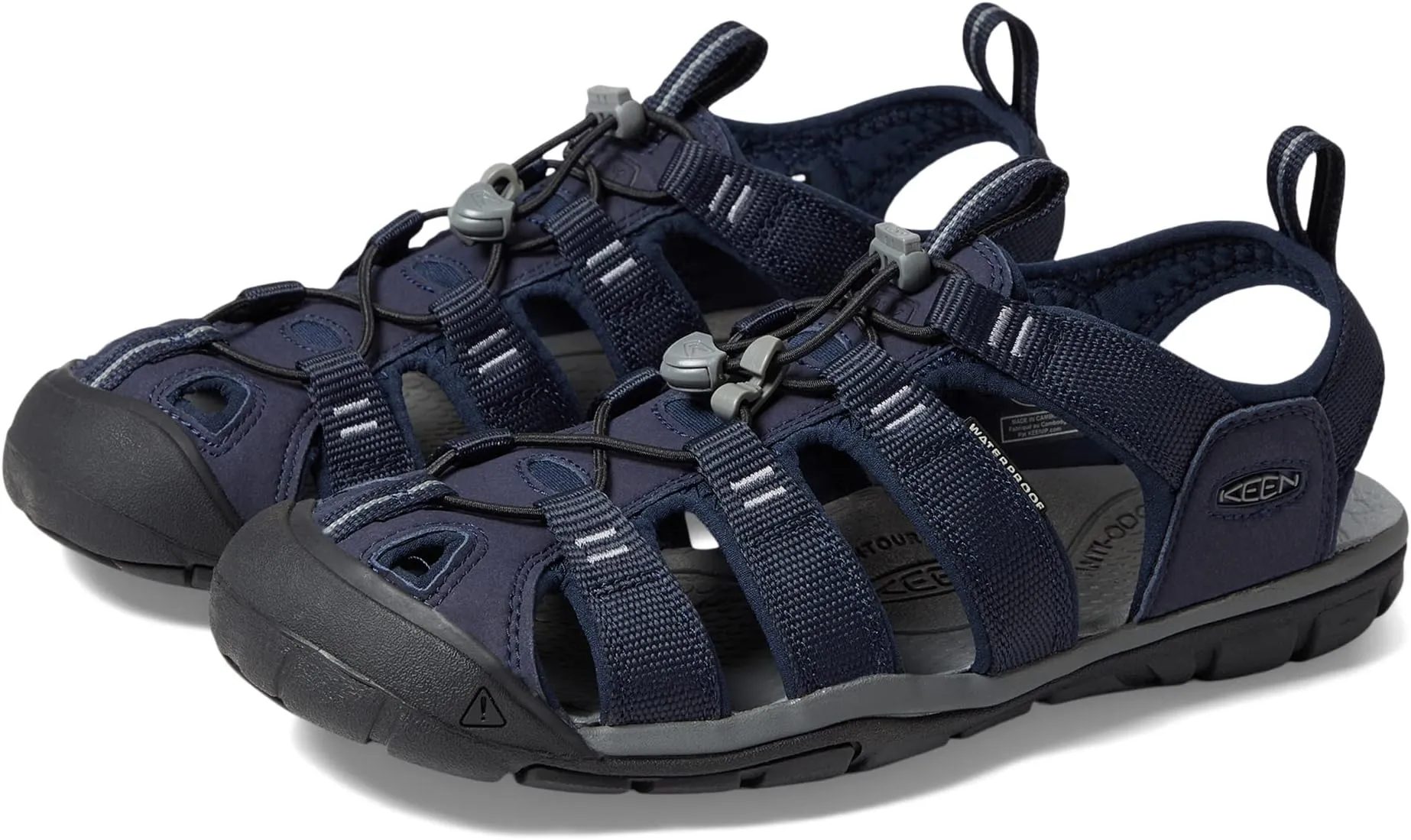 Clearwater CNX KEEN Sandals, Sky Captain/Black