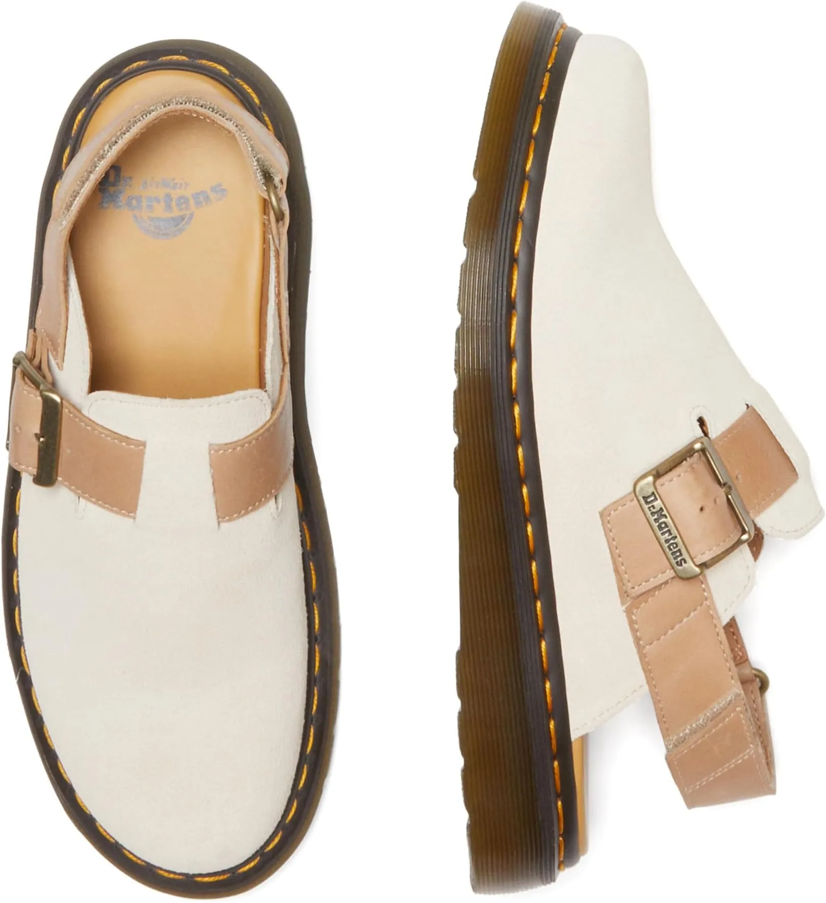 Clogs Jorge II Dr. Martens, Parchment Beige
