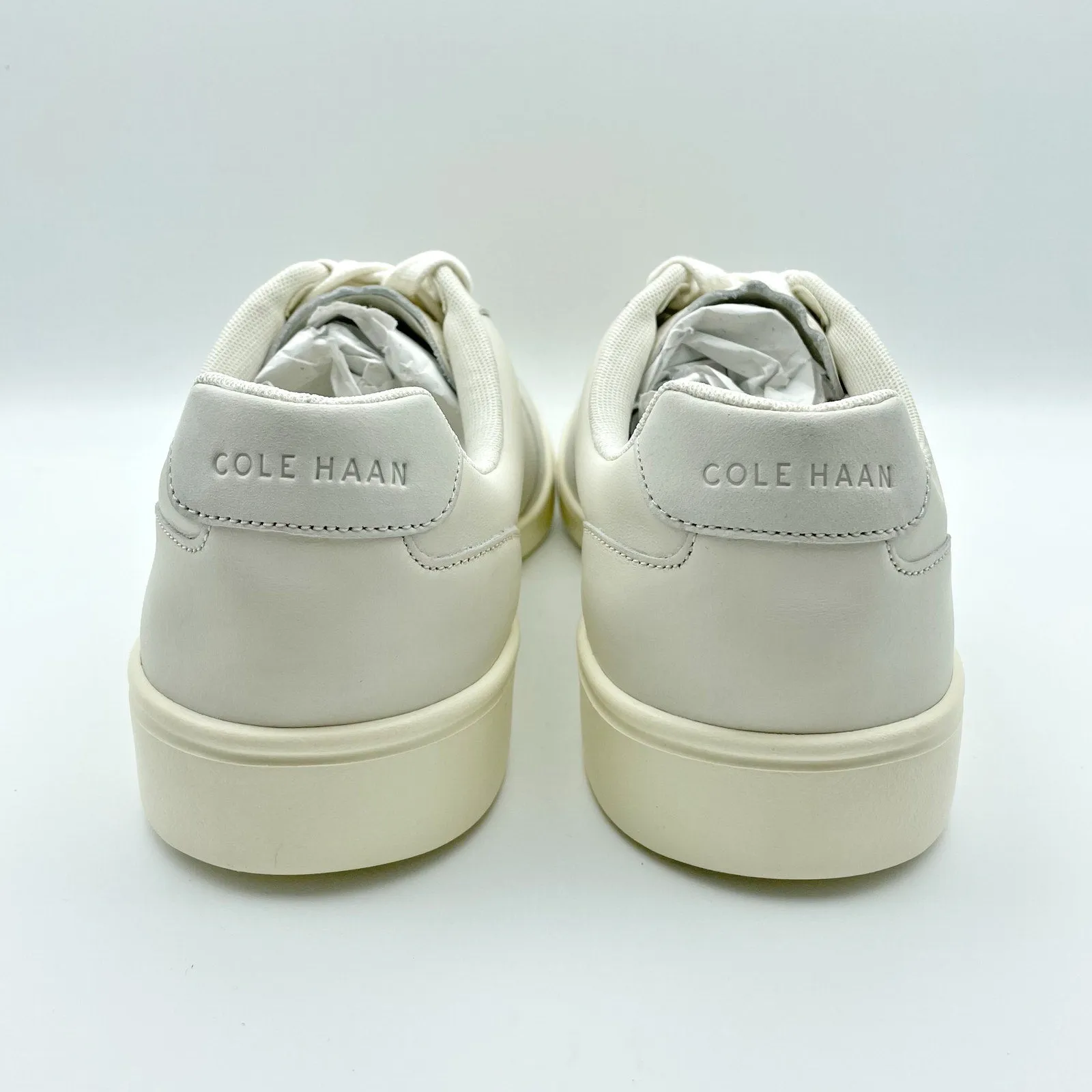 Cole Haan Men's Grand Crosscourt Modern Tennis Sneakers Size 10M White/Ivory NIB