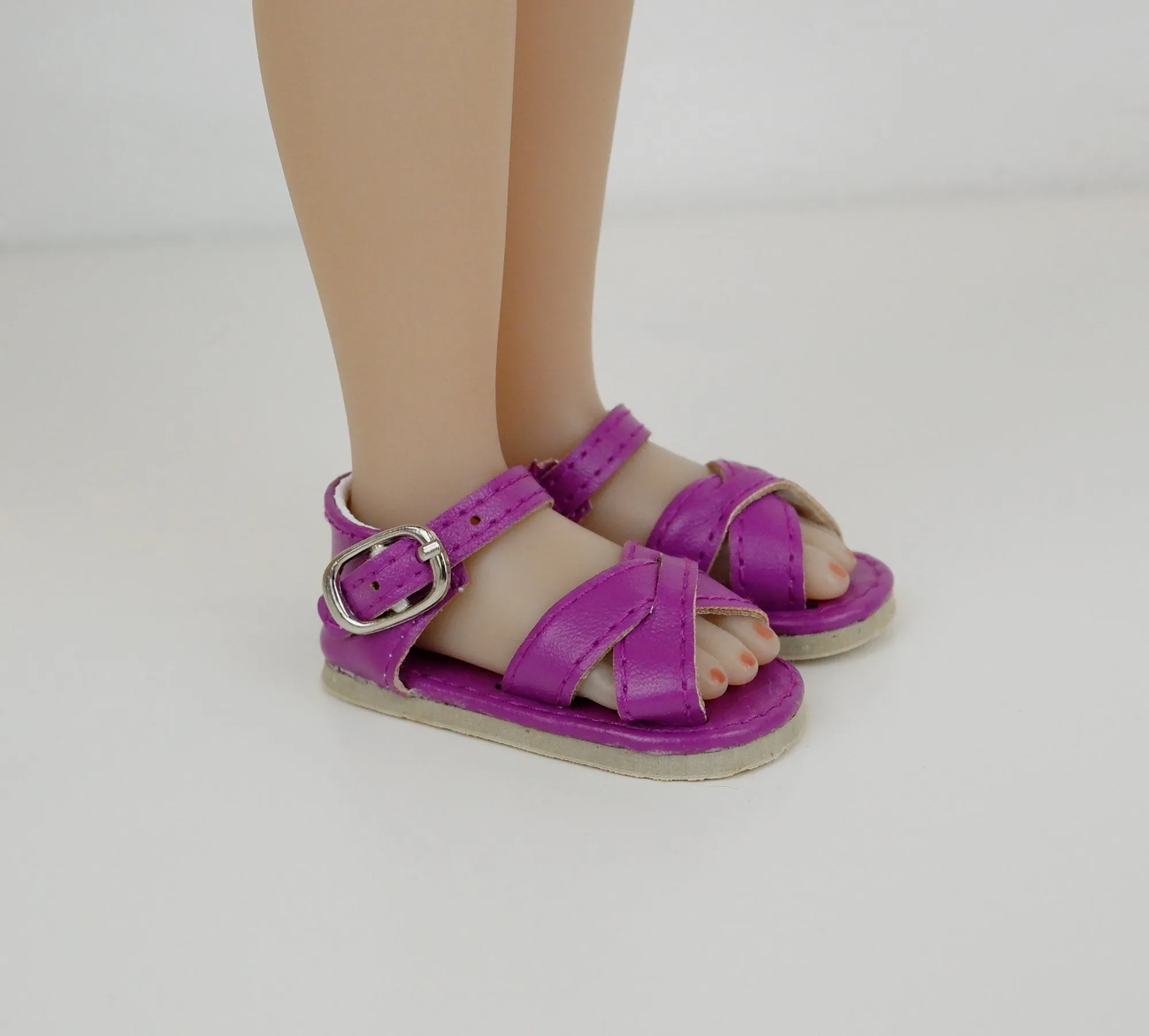 Criss Cross Sandals - 58mm - Fashion Friends doll shoes
