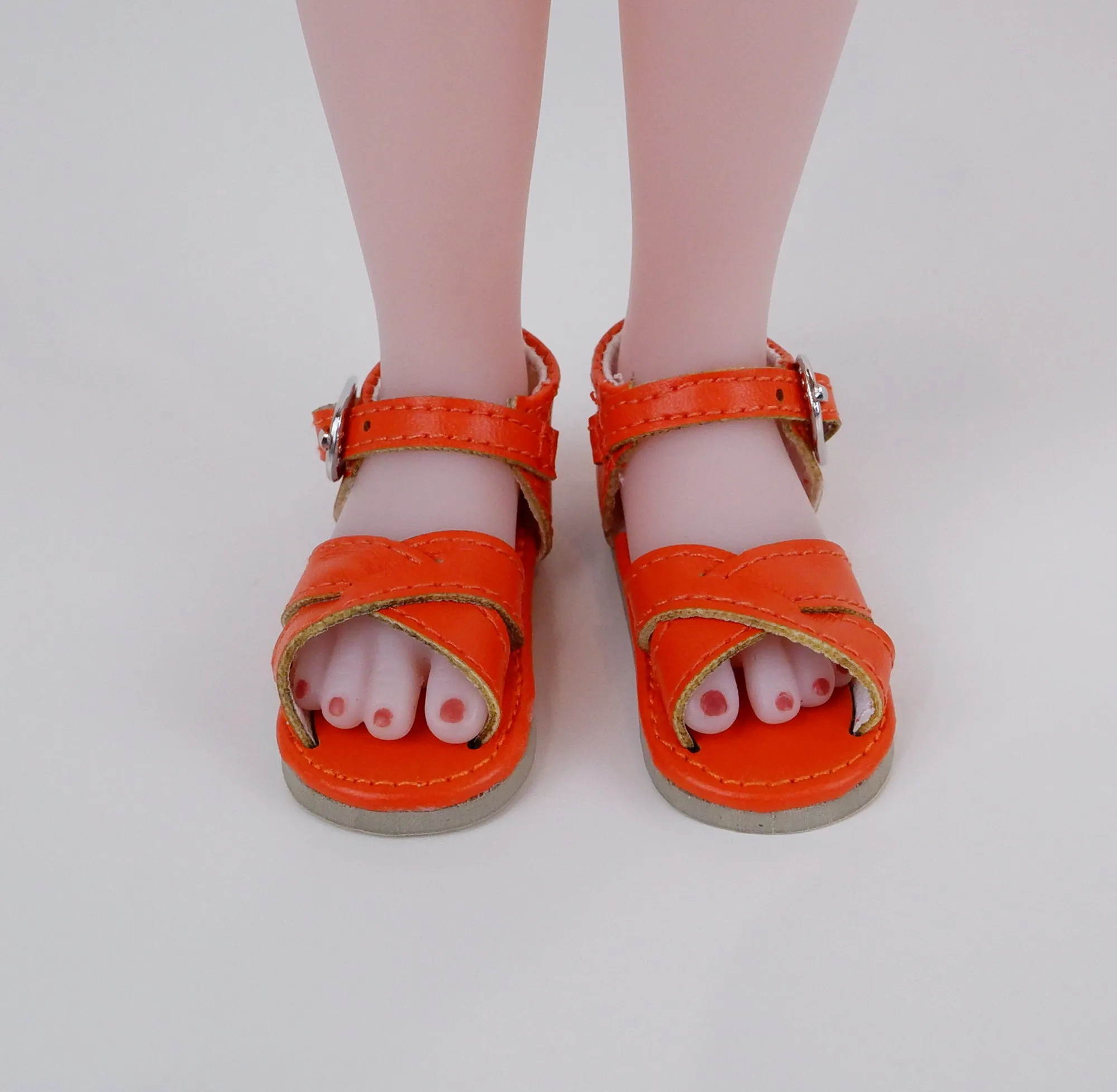 Criss Cross Sandals - 58mm - Fashion Friends doll shoes