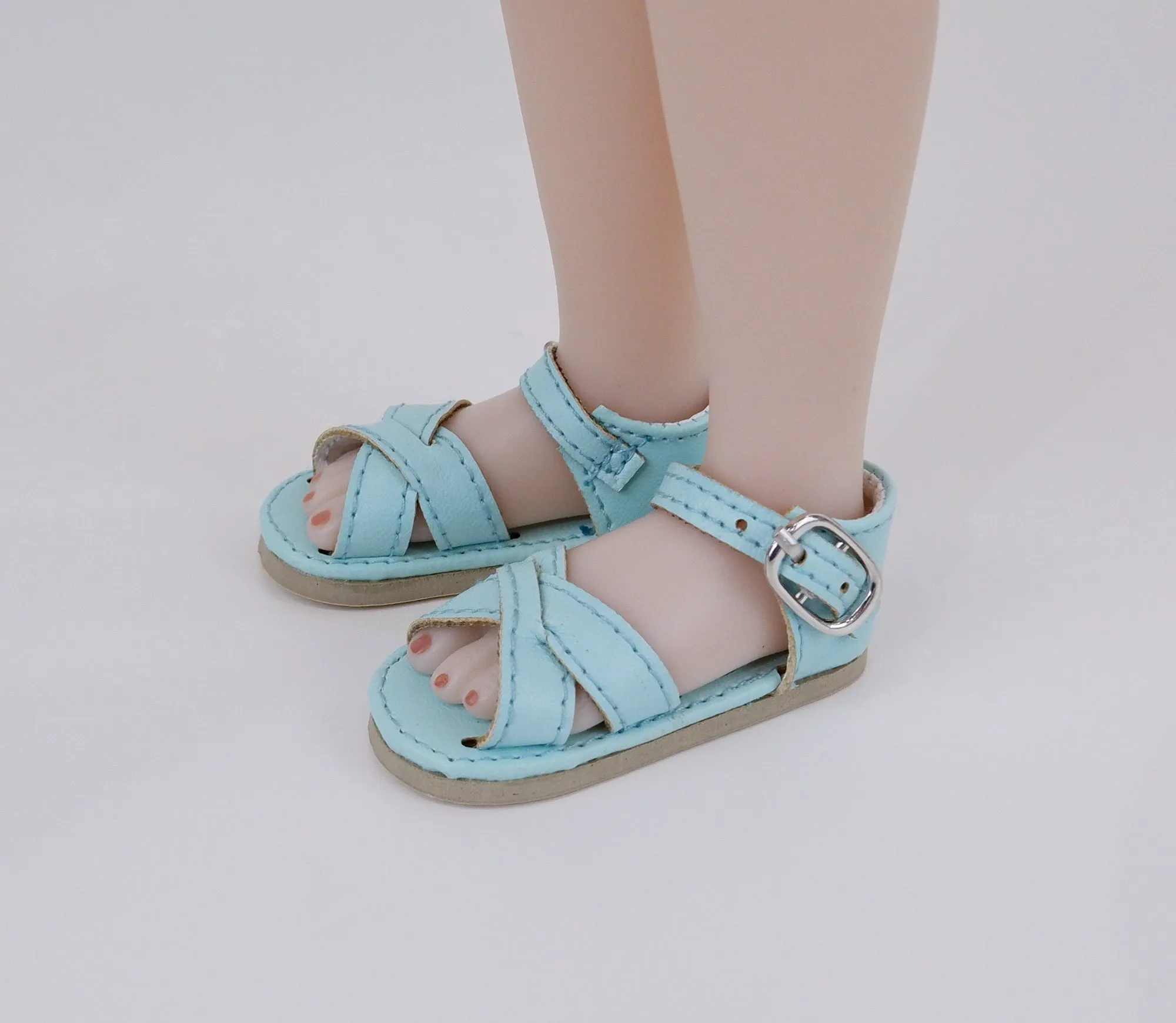 Criss Cross Sandals - 58mm - Fashion Friends doll shoes