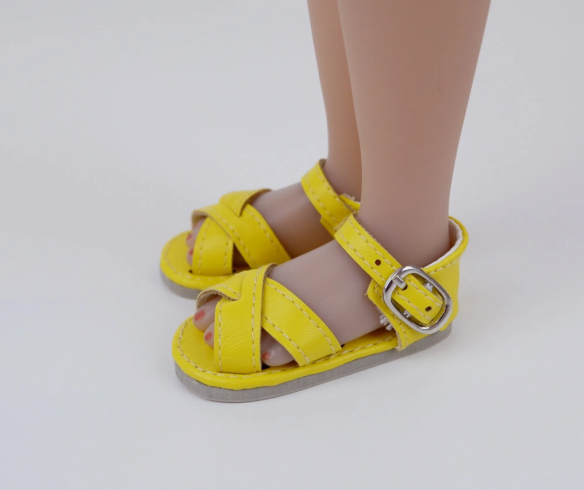 Criss Cross Sandals - 58mm - Fashion Friends doll shoes
