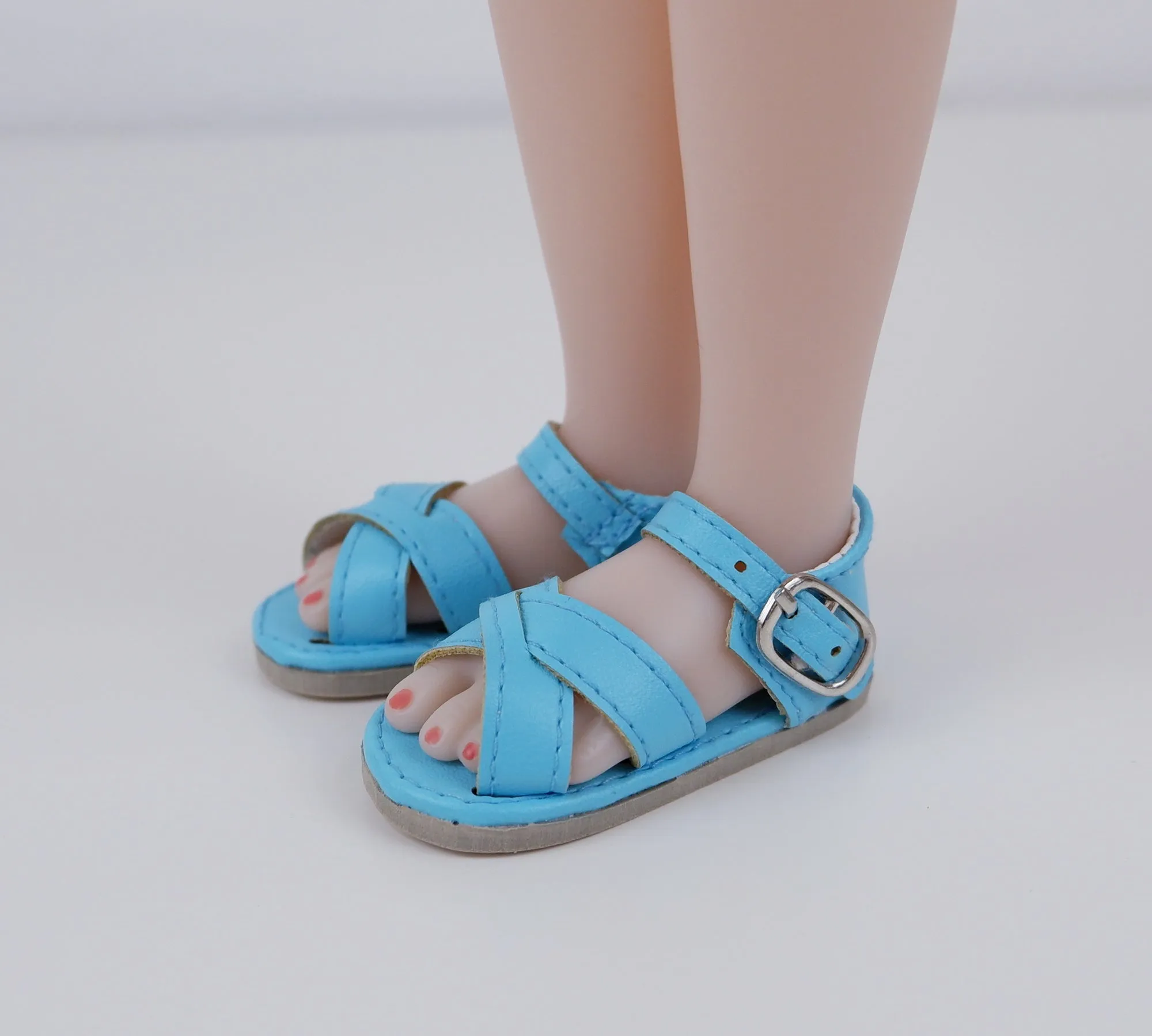 Criss Cross Sandals - 58mm - Fashion Friends doll shoes