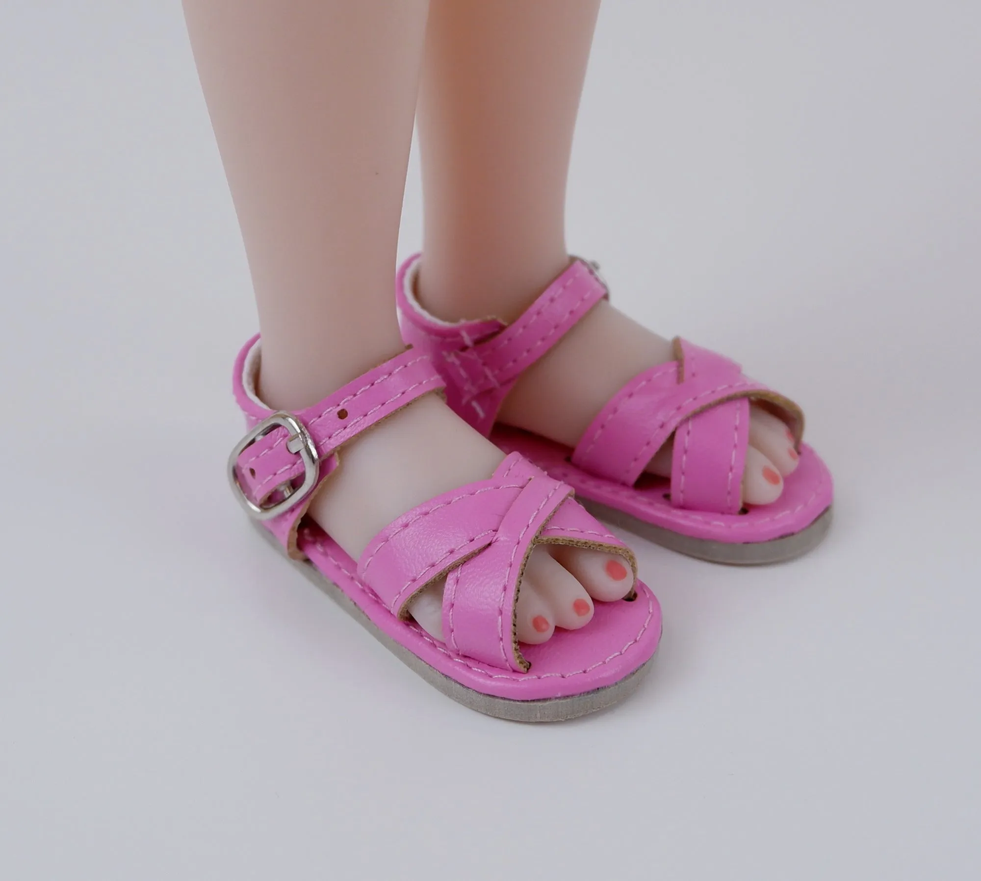 Criss Cross Sandals - 58mm - Fashion Friends doll shoes