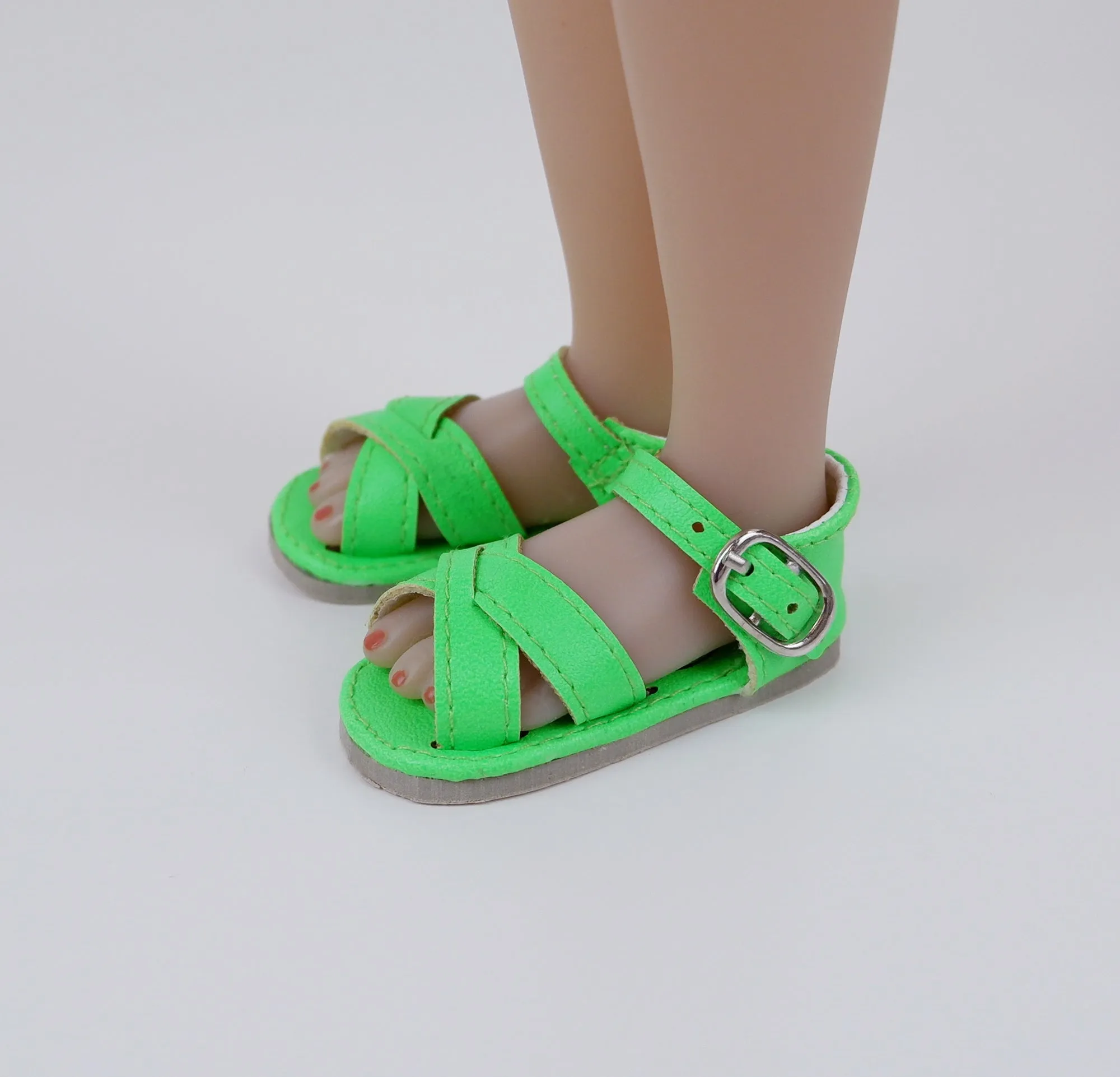 Criss Cross Sandals - 58mm - Fashion Friends doll shoes