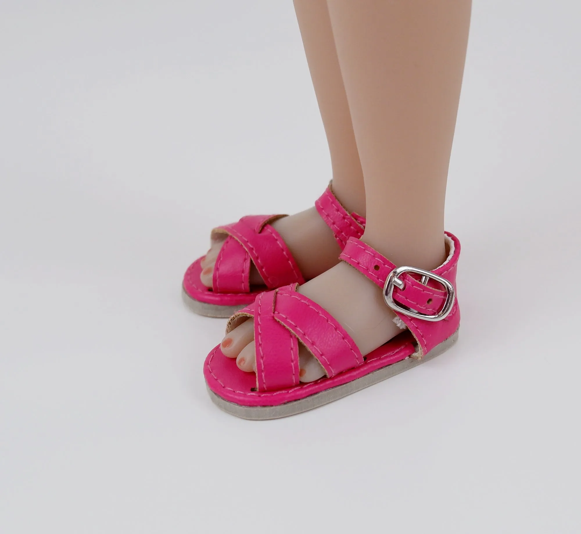 Criss Cross Sandals - 58mm - Fashion Friends doll shoes