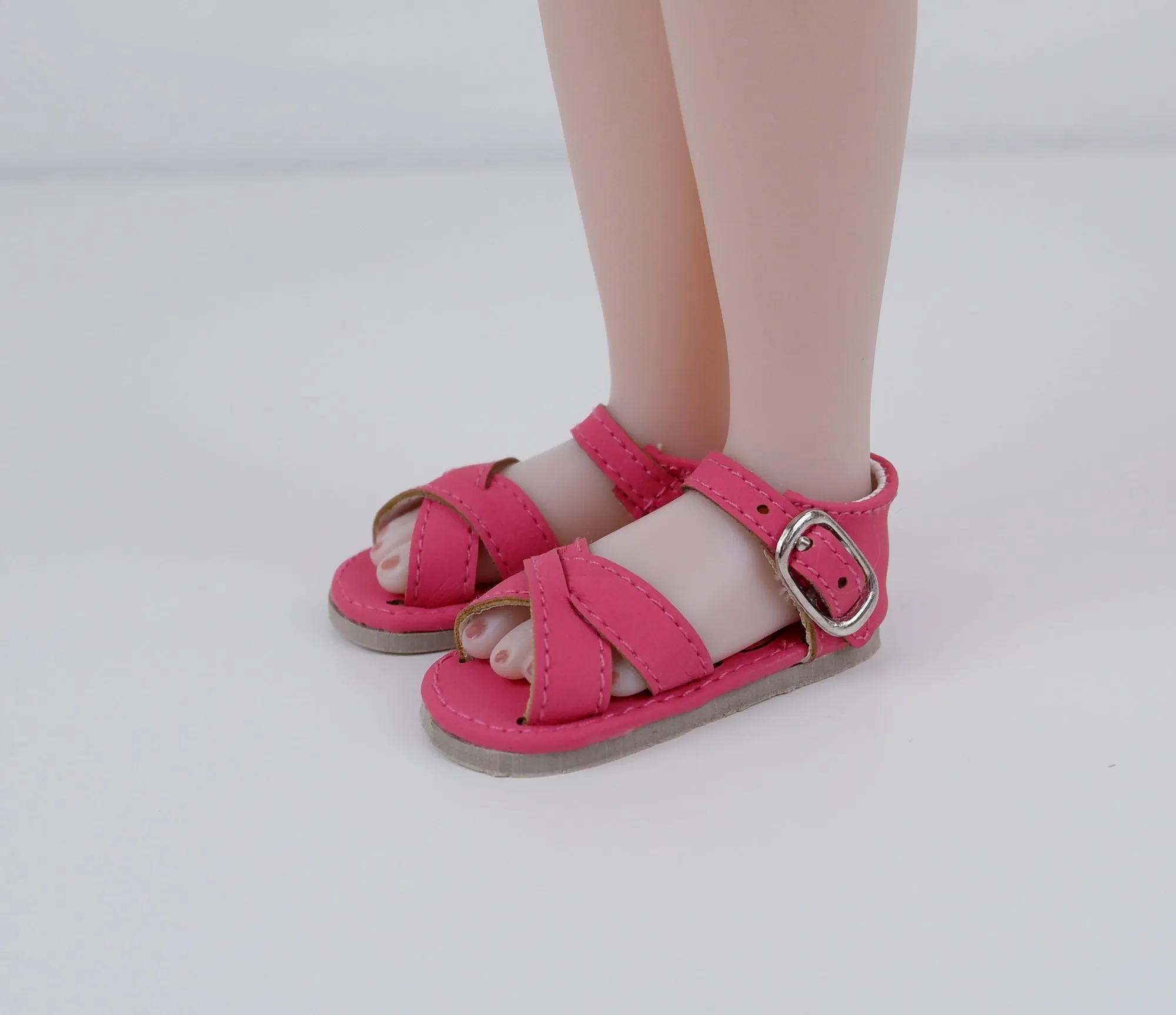 Criss Cross Sandals - 58mm - Fashion Friends doll shoes