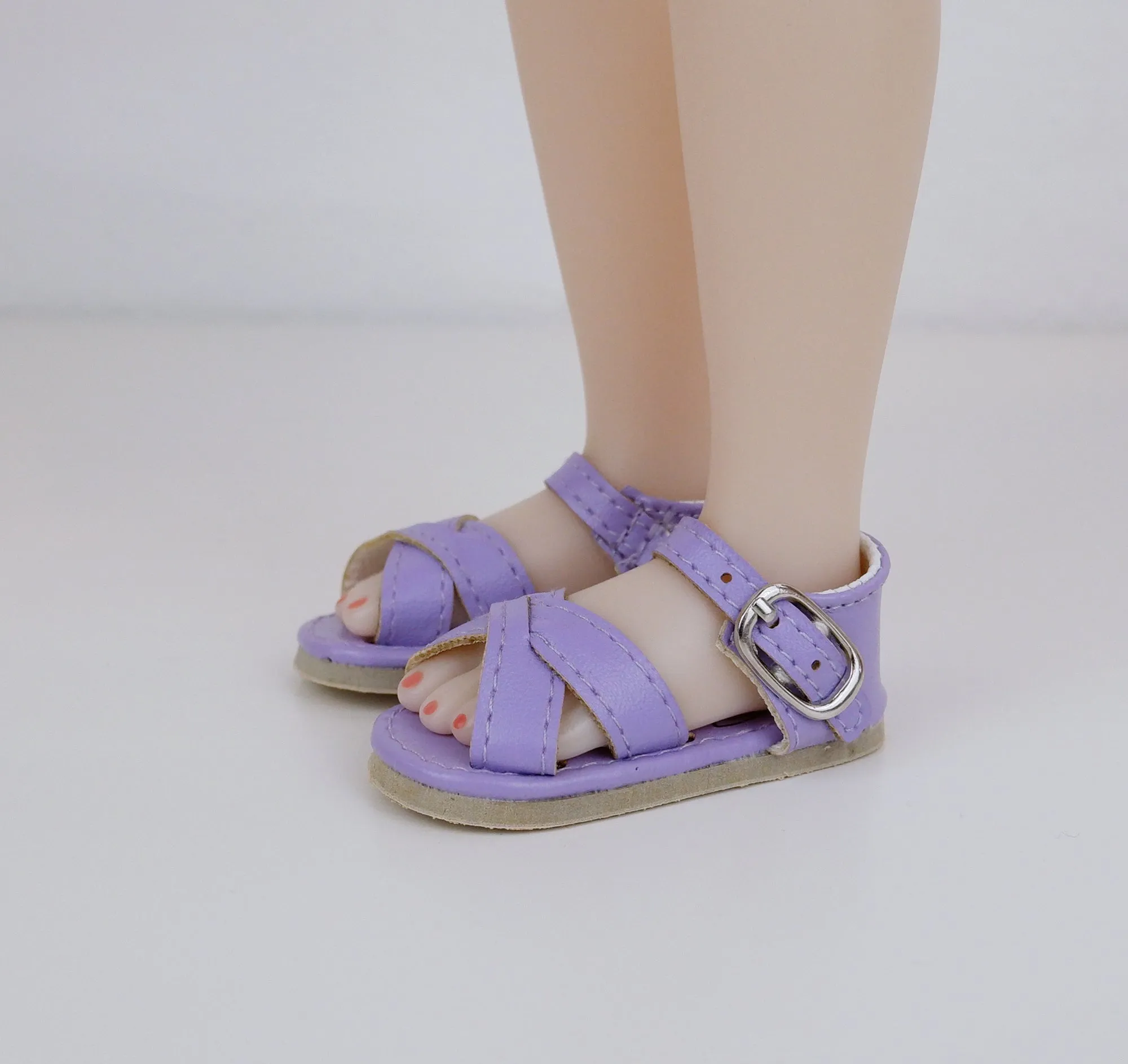 Criss Cross Sandals - 58mm - Fashion Friends doll shoes