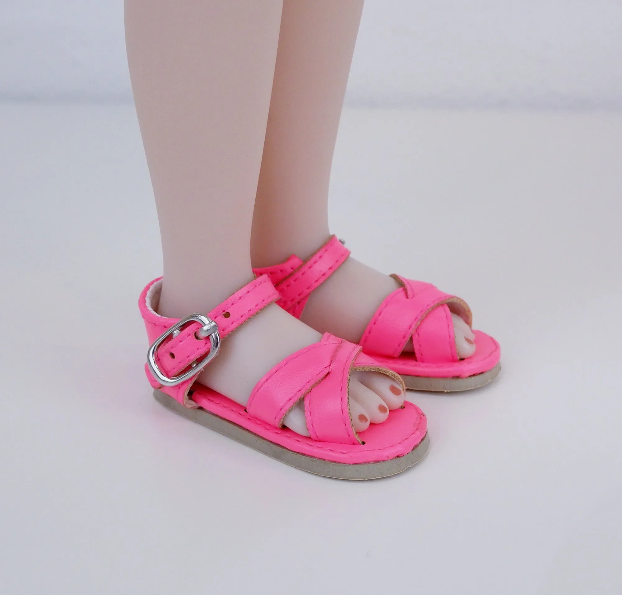 Criss Cross Sandals - 58mm - Fashion Friends doll shoes