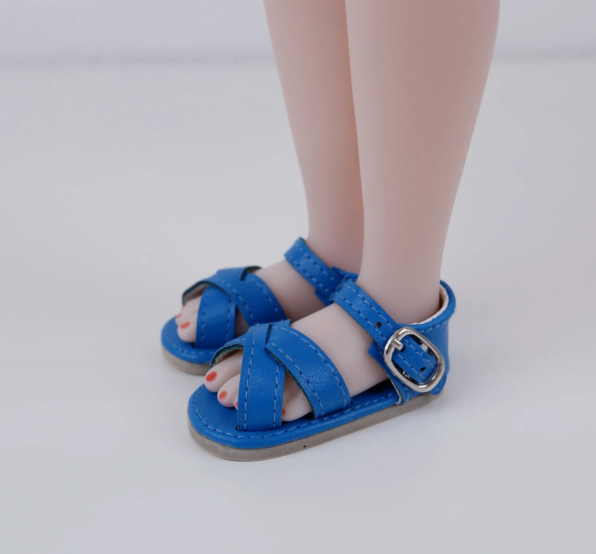 Criss Cross Sandals - 58mm - Fashion Friends doll shoes
