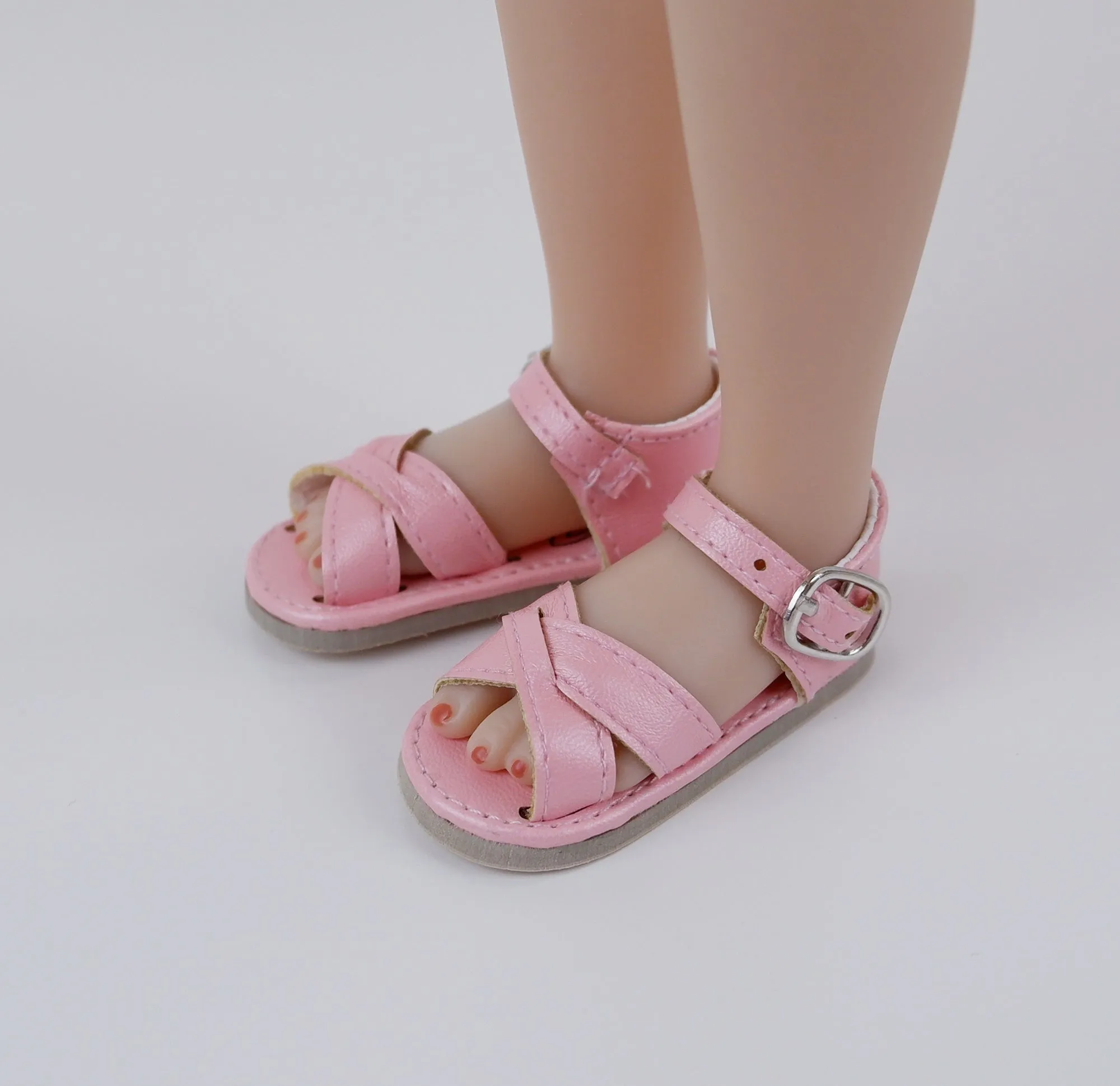 Criss Cross Sandals - 58mm - Fashion Friends doll shoes