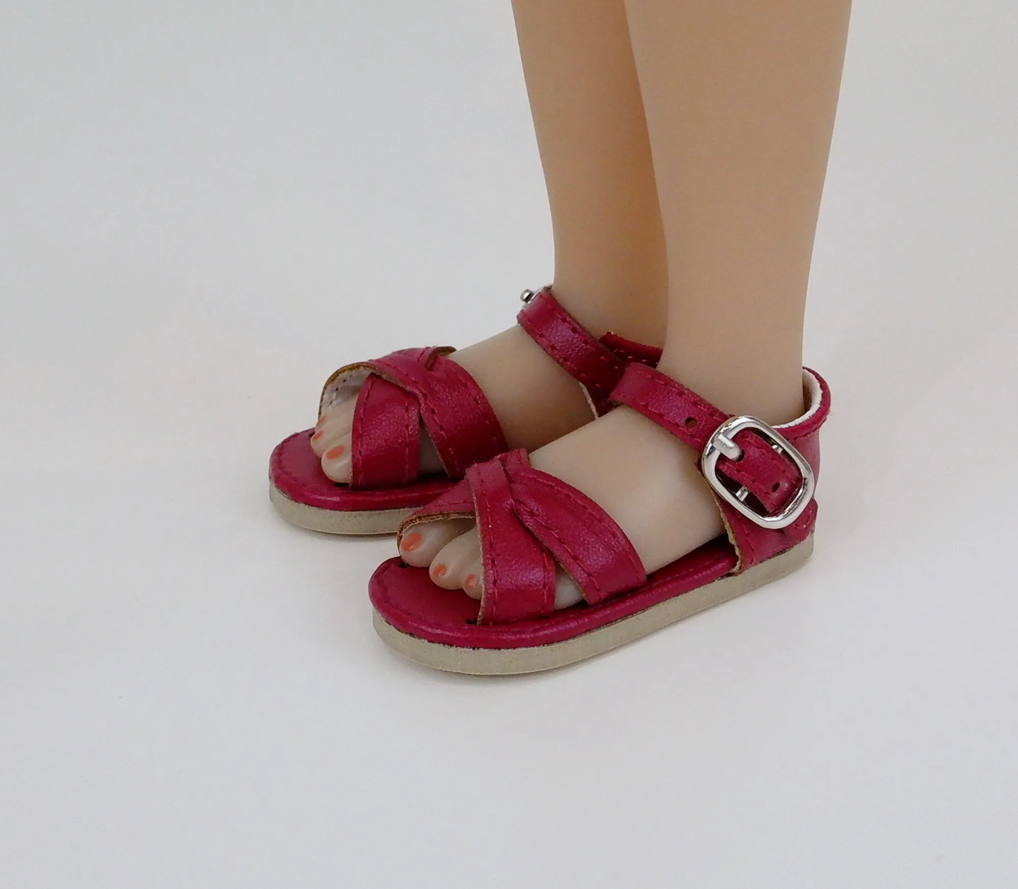 Criss Cross Sandals - 58mm - Fashion Friends doll shoes