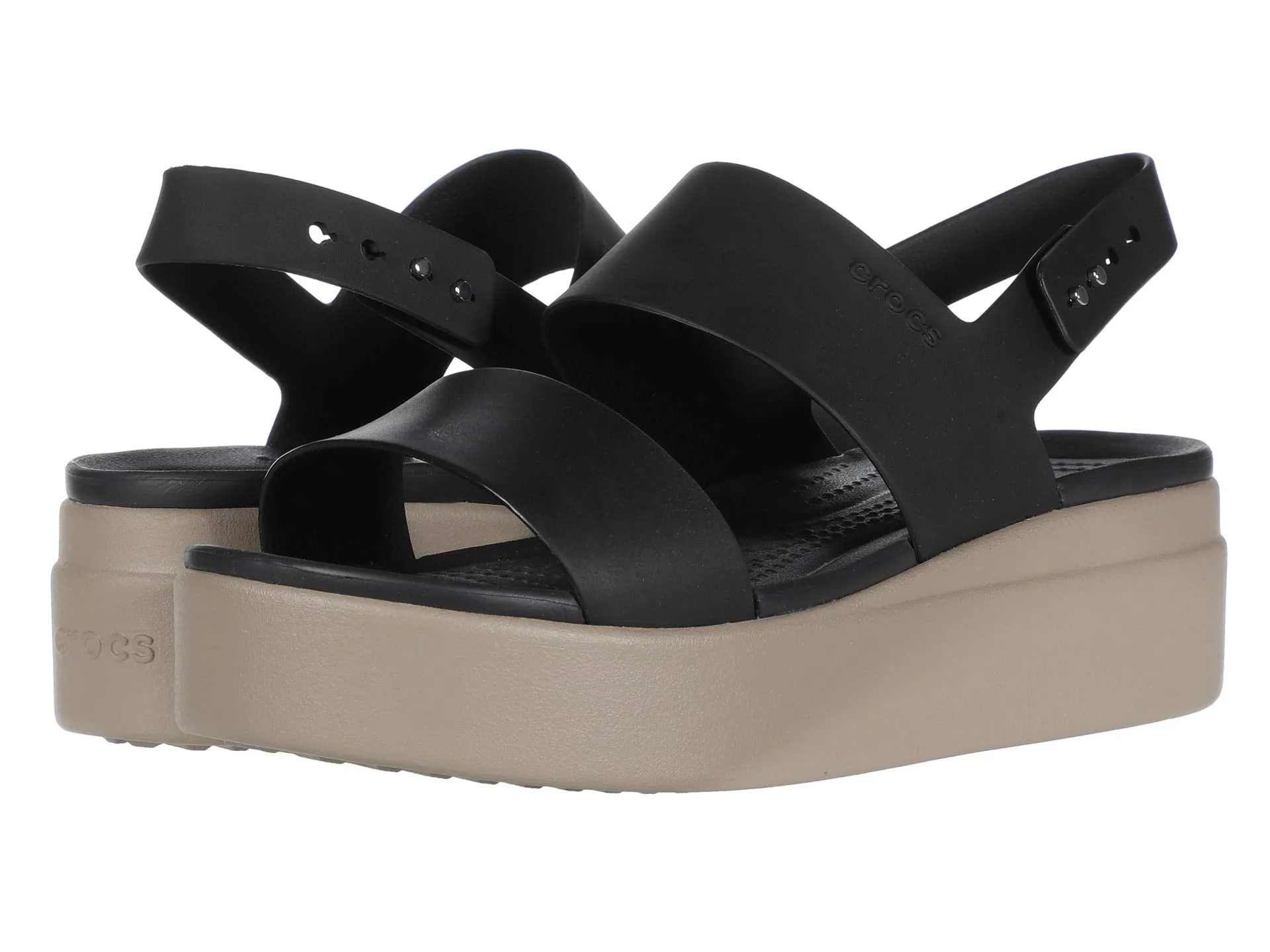 Crocs Brooklyn Low Wedge Sandals