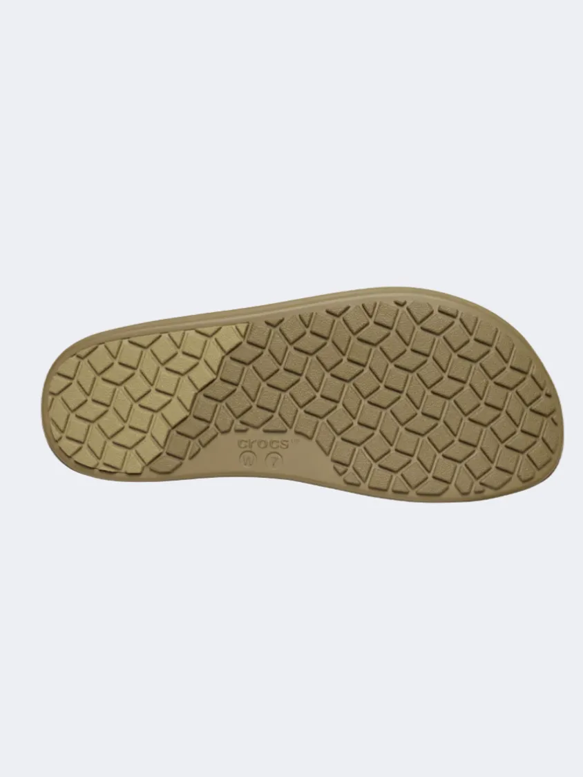 Crocs Brooklyn Luxe Gladiator Women Lifestyle Sandals Tan