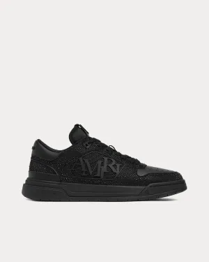 Crystal Classic Black Low Top Sneakers