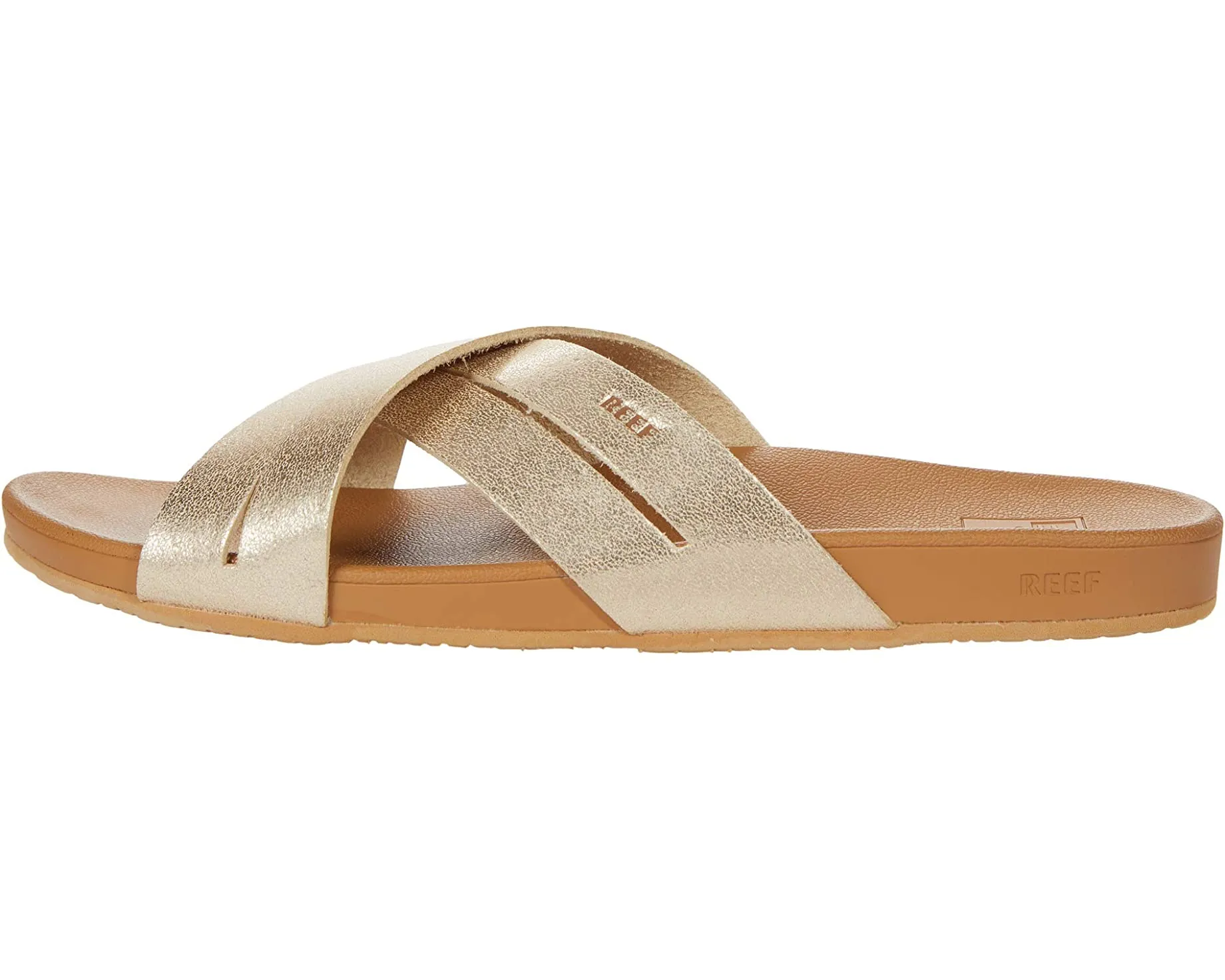 Cushion Spring Bloom Reef Sandals, Champagne