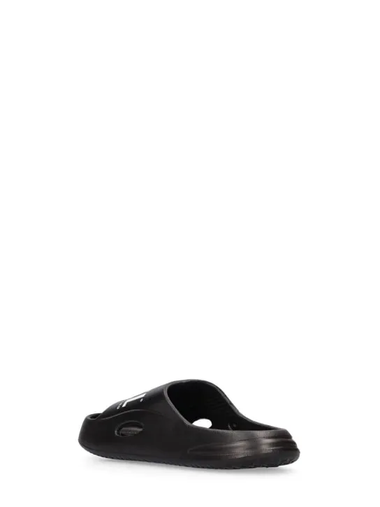 Diesel Kids   Logo print slide sandals 