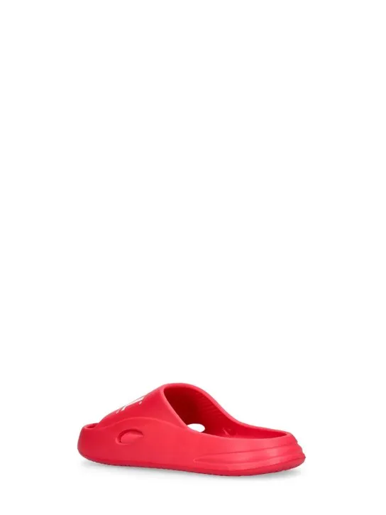 Diesel Kids   Logo print slide sandals 