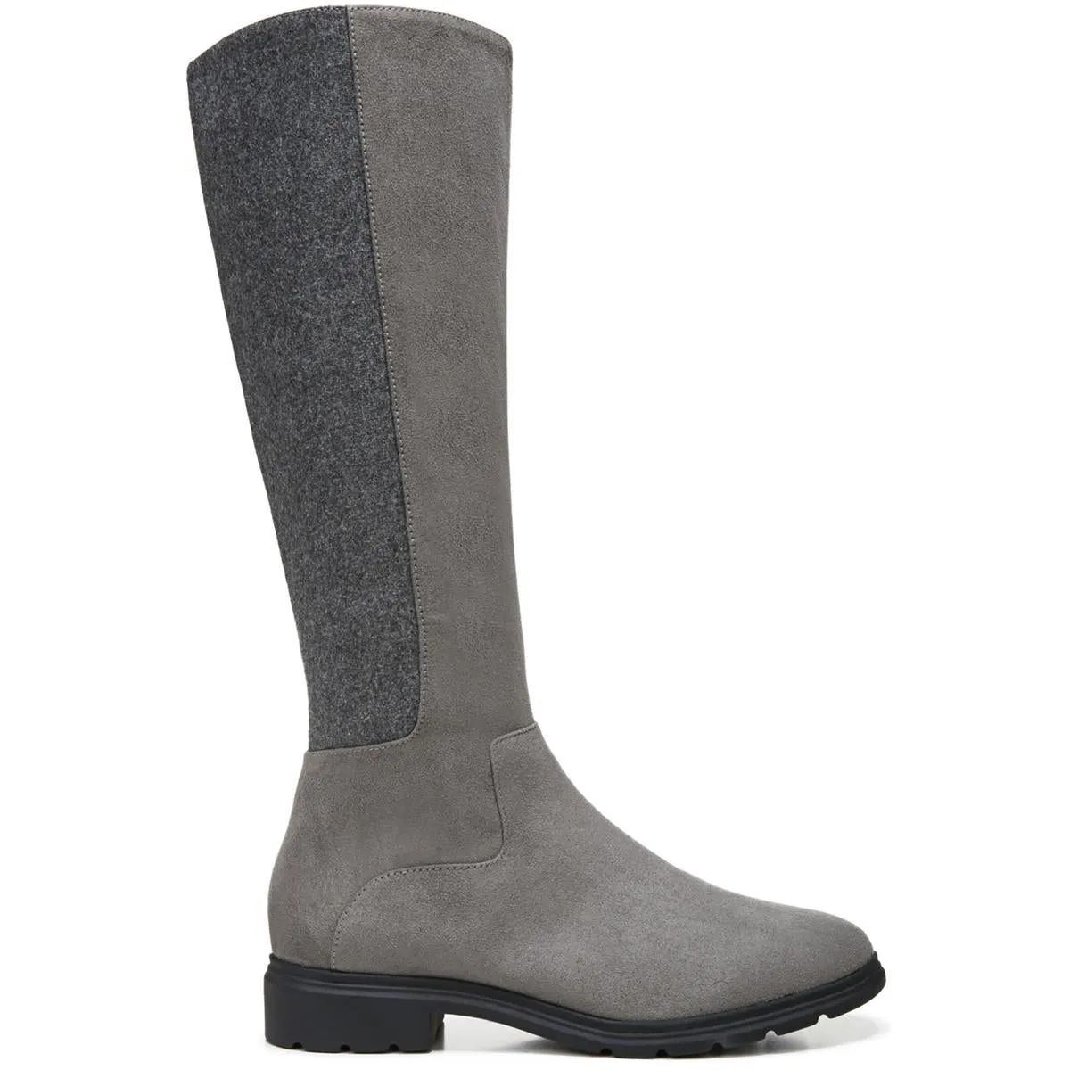 Dr. Scholl's Shoes Womens New Start Faux Suede Knee-High Boots