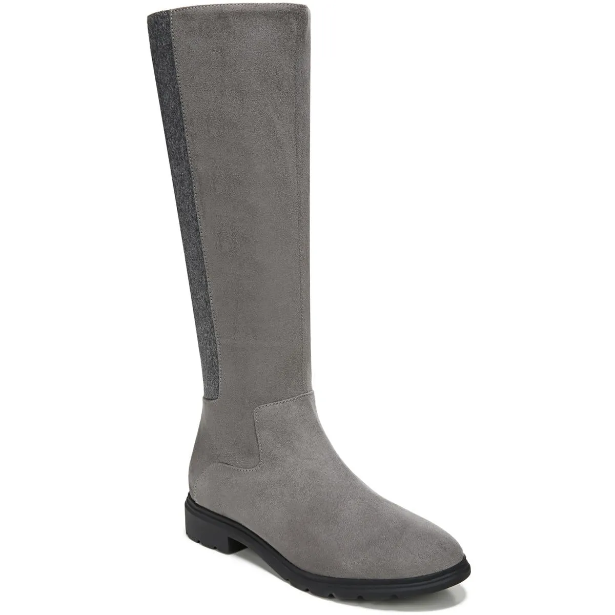 Dr. Scholl's Shoes Womens New Start Faux Suede Knee-High Boots