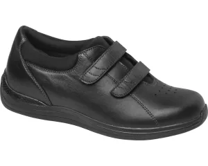 Drew Women's Lotus Walking Shoes- Black