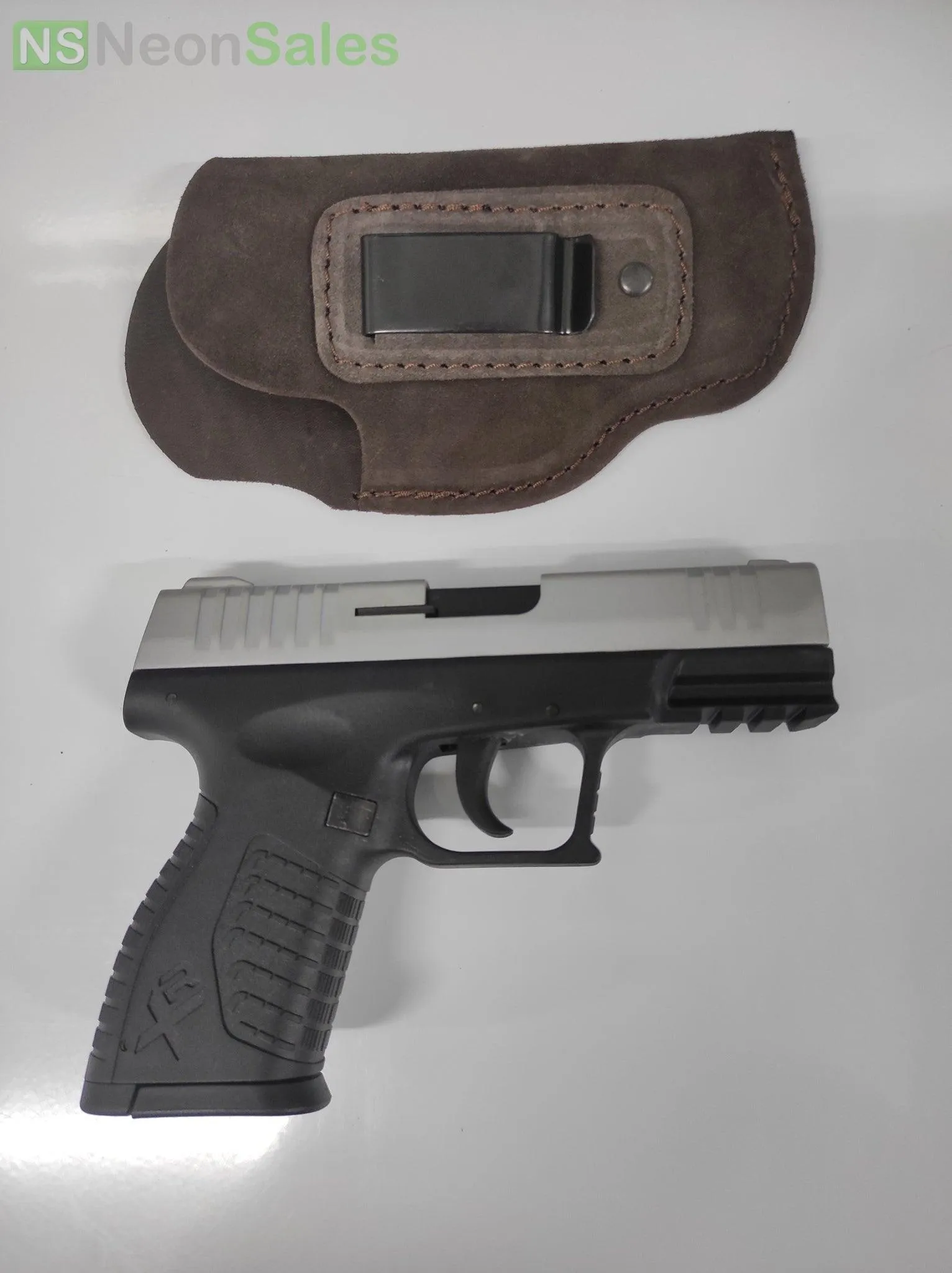 EL PASO SUEDE CLIP-ON (IWB) - MEDIUM RAIL