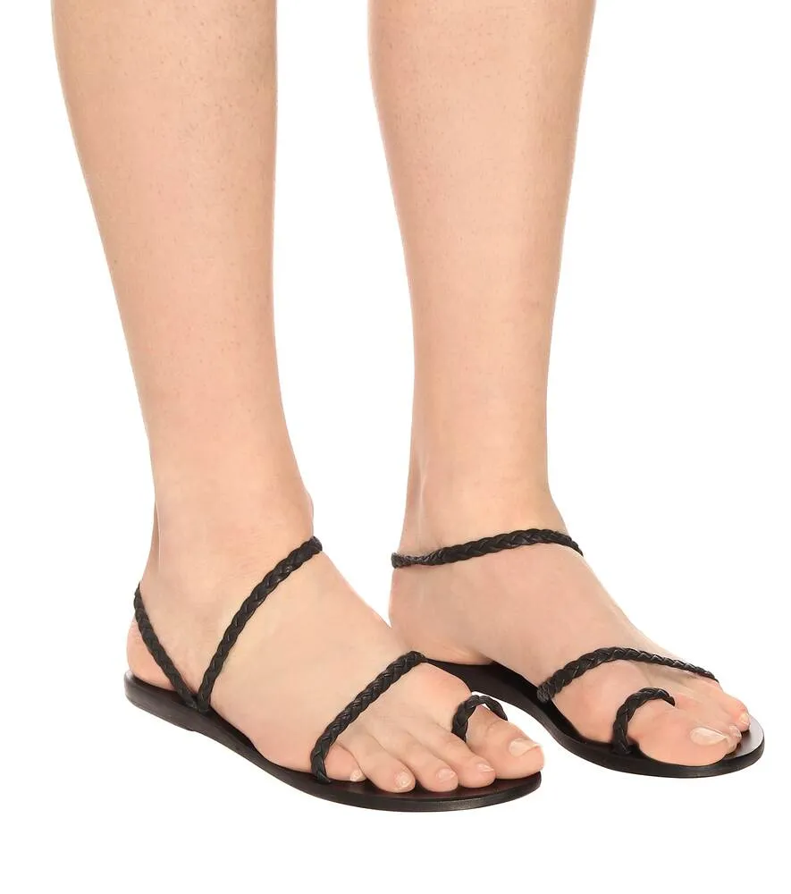 Eleftheria Ancient Greek Sandals, black